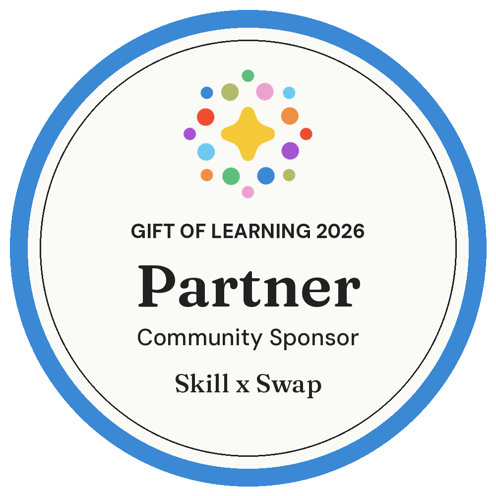 Gift of Learning 2026 partner sponsor badge preview